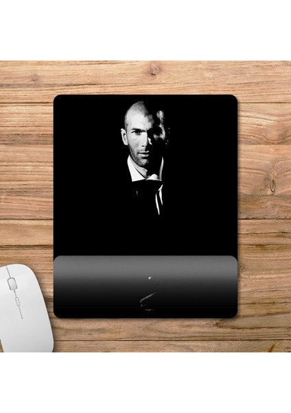 Zinedine Zidane Bilek Destekli Mousepad Model - 4 fiyatları