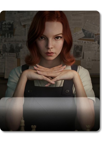 The Queen's Gambit Bilek Destekli Mousepad Model - 5
