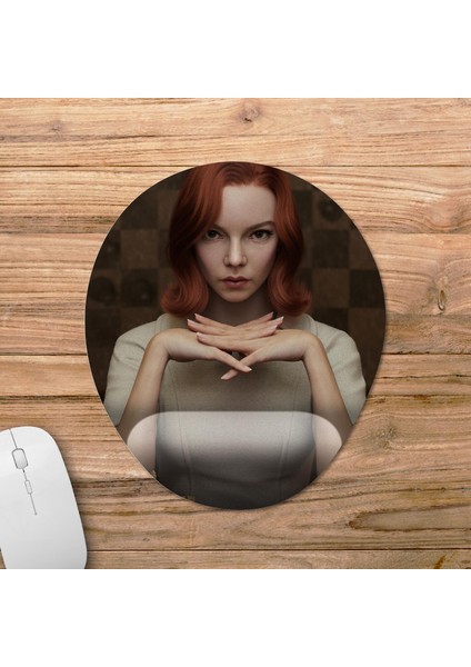 The Queen's Gambit Bilek Destekli Mousepad Model - 6 Oval fiyatları