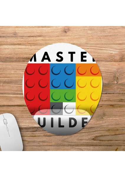 LEGO Bilek Destekli Mousepad Model - 4 Oval