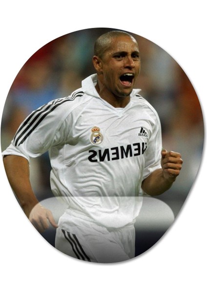 Roberto Carlos Bilek Destekli Mousepad Model - 2 Oval
