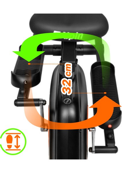 Sante X-172 Eliptik Kondisyon Bisikleti modelleri