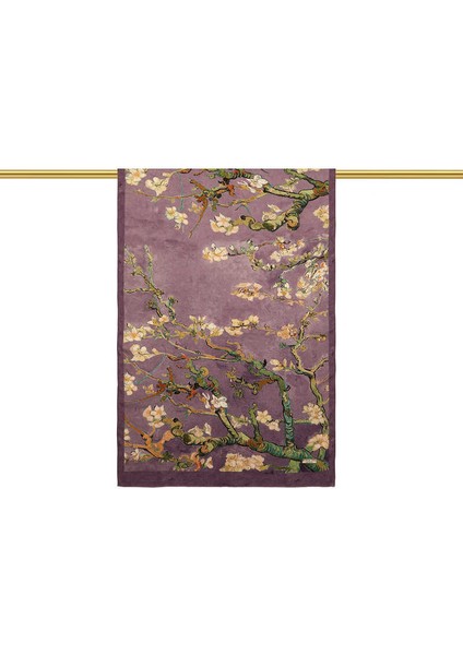 Mor Badem Çiçeği Ipek Şal fiyatları