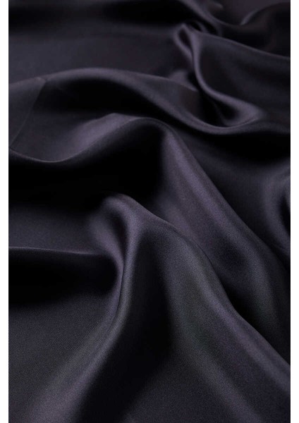 Antrasit Düz Twill Ipek Eşarp modelleri