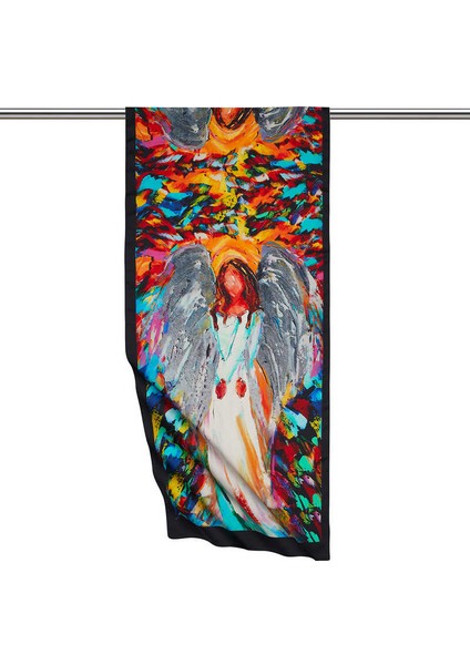 Beyaz Angel Ipeksi Fular