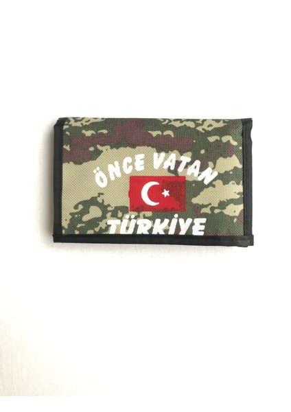 Kamuflajlı Asker Cüzdanı