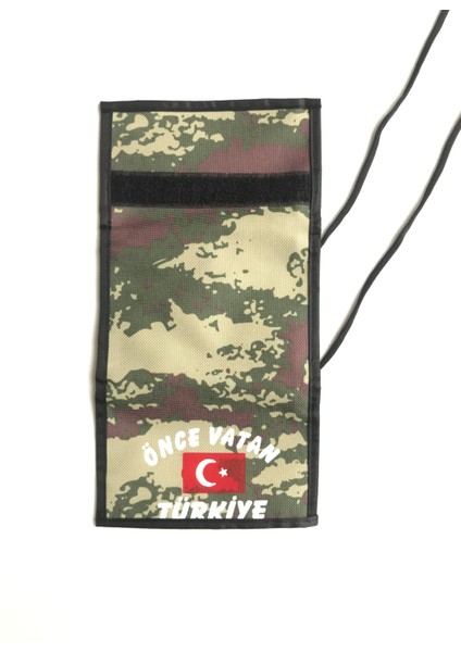 Kamuflajlı Asker Cüzdanı
