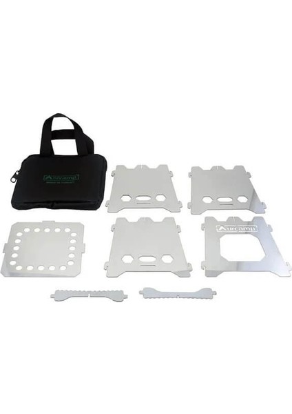 Paslanmaz Inox Ateş Kutusu Çantalı