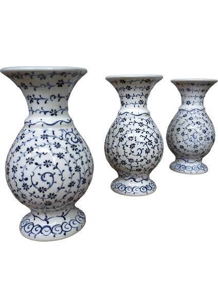 Haliç Vazo 15 cm Dekor No: Vıp 01 ( 3 Adet )