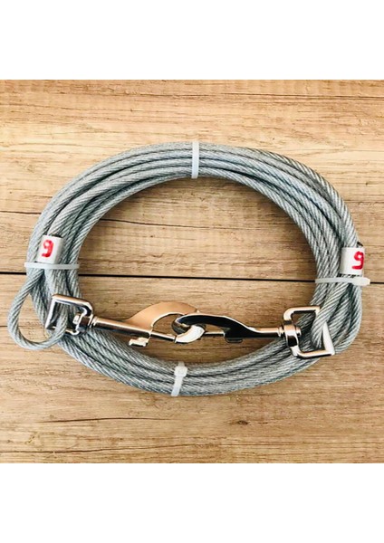 6 mm 9 Metre Köpek Bahçe Bağlama Halattııı