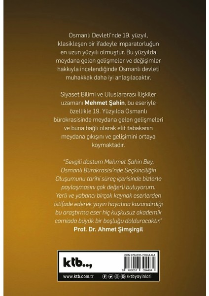 Osmanlı'da Elitizm - Dr. Mehmet Şahin