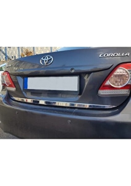 Toyota Corolla Krom Bagaj Alt Çıtası 2007-2013 Arası P.çelik