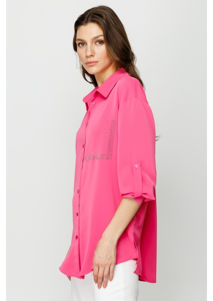 Taş Detaylı Uzun Gömlek fiyatları