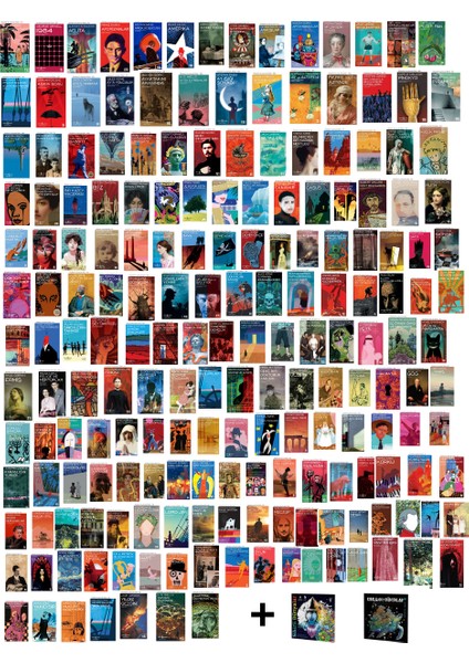 Modern Klasikler Serisi: Sineklerin Tanrısı-Casus-Korku Vadisi-Vahşetin Çağrısı-Aforizmalar-Beyaz Diş - 192 Kitap Set + Kırılgan Dünyalar ve Sihirli Dünyalar Boyama