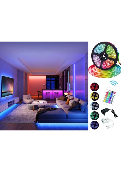 ZMC Elektrik Rgb Şerit LED Animasyonlu