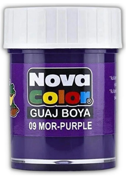 Guaj Boya 25 ml Tek Renk 1 Adet Nova Color Su Bazlı 25 ml Guaj Boya 1 Adet