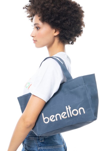 Benetton Kadın El Çantası Lacivert BNT1102