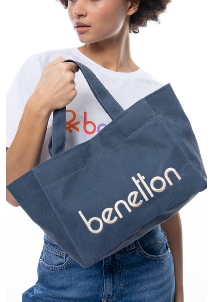 Benetton Kadın El Çantası Lacivert BNT1102