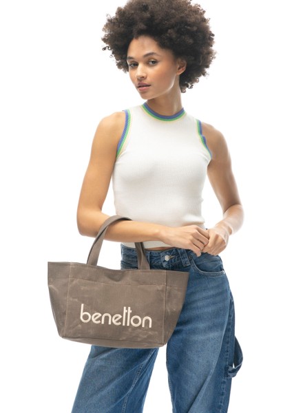 Benetton Kadın El Çantası Kahve BNT1102