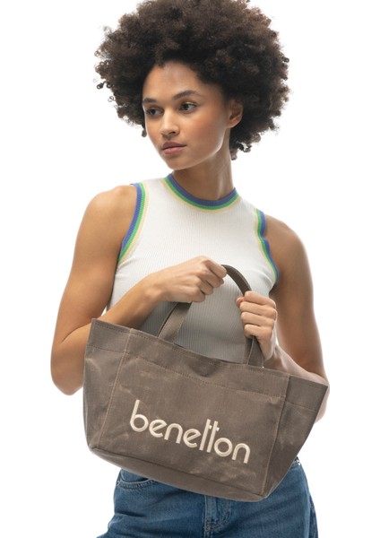 Benetton Kadın El Çantası Kahve BNT1102 modelleri