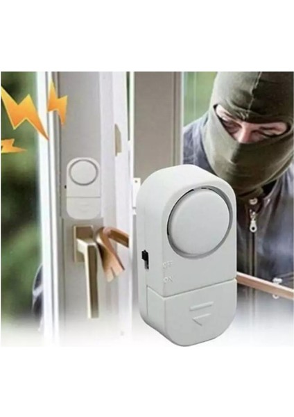 4 Adet Ofis ve Iş Yeri Güvenlik Tedbiri Için Kablosuz Kapı-Pencere Hırsız Alarmı Kaliteli Alarm modelleri