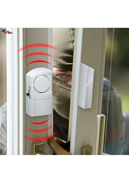4 Adet Ofis ve Iş Yeri Güvenlik Tedbiri Için Kablosuz Kapı-Pencere Hırsız Alarmı Kaliteli Alarm fırsatları