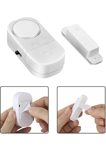 4 Adet Güvenlik Tedbiri Için Kablosuz Kapı-Pencere Hırsız Alarmı Kaliteli Yüksek Alarm modelleri