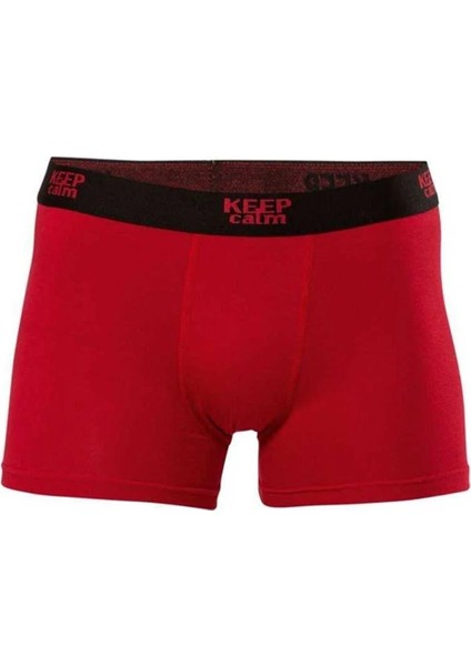 10 Adet,(Ekonomik Paket) Modal Rahat Erkek Boxer %47 Pamuk %47 Modal %6 Likra Bordo