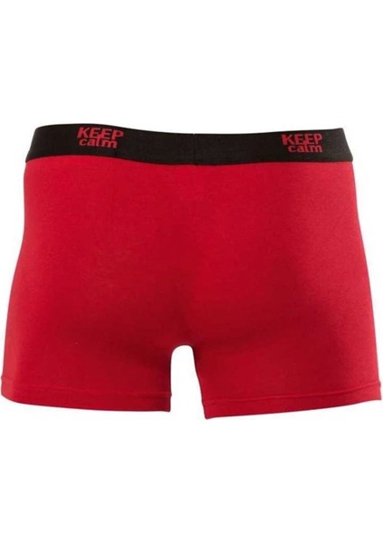10 Adet,(Ekonomik Paket) Modal Rahat Erkek Boxer %47 Pamuk %47 Modal %6 Likra Bordo