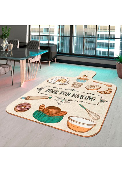 Dekoratif Özel Tasarım Modern Yıkanabilir Ince Kaymaz Taban Leke Tutmaz Modern Mutfak Halısı fiyatları