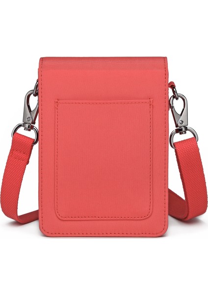 Küçük Telefonluk Kadın Çantası Krinkıl Kumaş 3173 Nar fiyatları