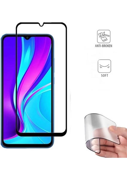 Samsung Galaxy A30 Ekran Koruyucu Tam Ekran Seramik Esnek Davin