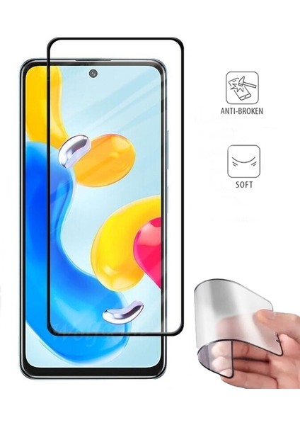Xiaomi Redmi Note 9 Pro Ekran Koruyucu Tam Ekran Seramik Esnek Davin