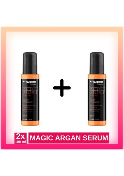 X Pro Harmony x Proharmony  Care Condıtıoner Magıc Argan Oıl 100 ml X2