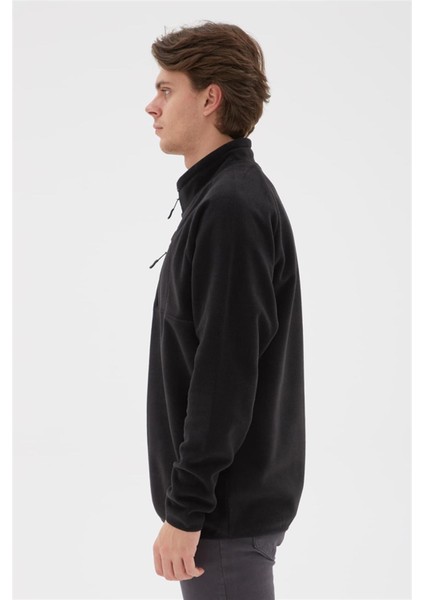 22K0051E1 Erkek Yarım Fermuarlı Polar Sweat modelleri