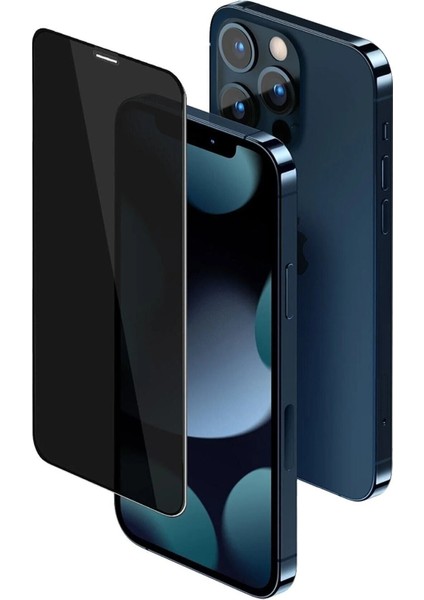 IPHONE 12 Pro 9h Full Kaplayan Kırılmaz Cam Privacy Hayalet Ekran Koruyucu fiyatları