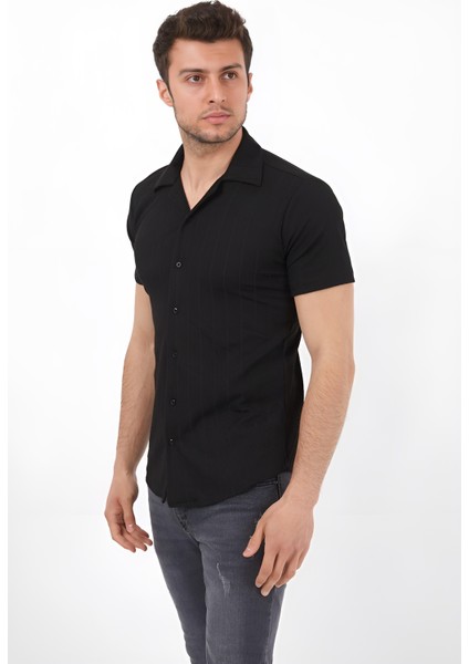 Erkek Pamuklu Yazlık Kısa Kollu Gömlek modelleri