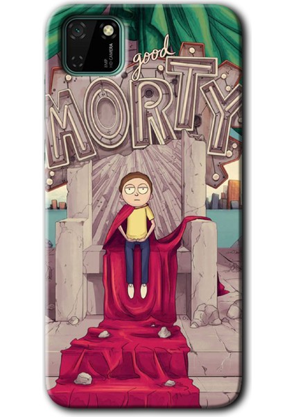 Huawei Y5P Kılıf Hd Desen Baskılı Arka Kapak - Morty