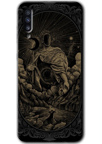 Samsung Galaxy A30S Kılıf Hd Desen Baskılı Arka Kapak - Kıyamet