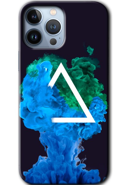 iPhone 13 Pro Kılıf Hd Desen Baskılı Arka Kapak - Ink Clot