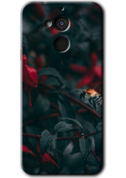 General Mobile Gm 8 Kılıf Hd Desen Baskılı Arka Kapak - Avcı Arı