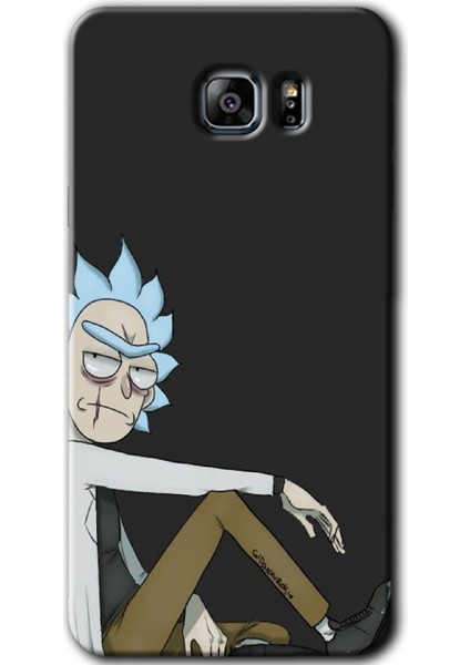 Samsung Galaxy Note 5 Kılıf Hd Desen Baskılı Arka Kapak - Rick