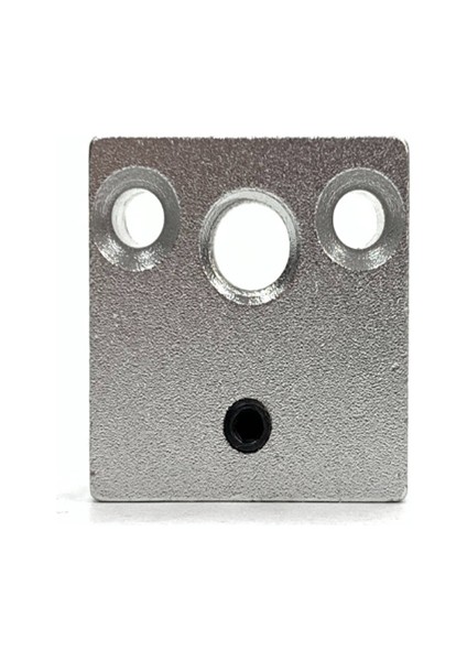 3D Yazıcı MK8/CR10 Uyumlu Isıtıcı Blok(Heating Block) - Sarı