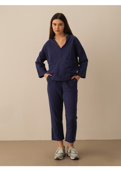 %100 Pamuk Oversize Pantolon