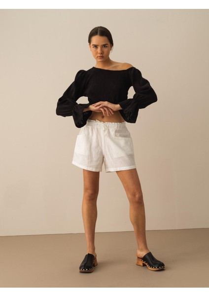 %100 Pamuk Oversize Bluz