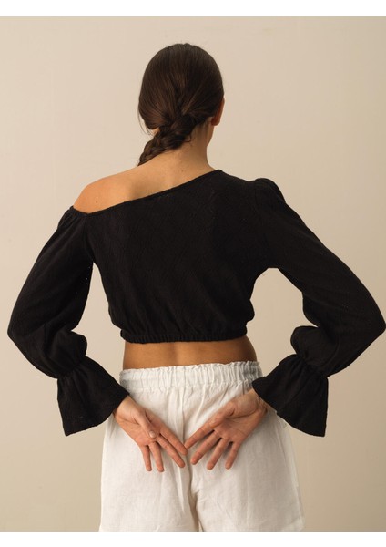 %100 Pamuk Oversize Bluz