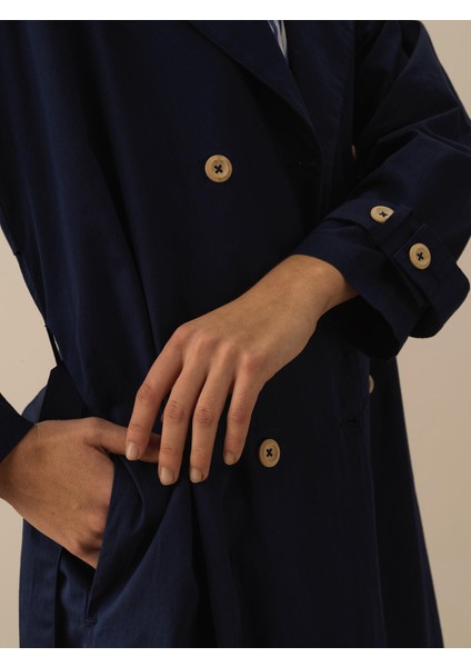 Pamuk Oversize Trençkot