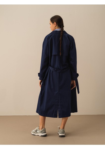Pamuk Oversize Trençkot