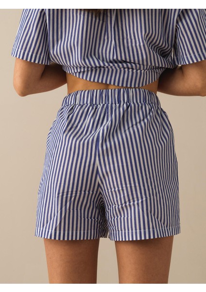 %100 Pamuk Oversize Şort