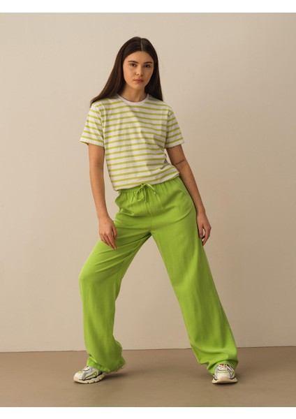 %100 Liyosel Oversize Pantolon